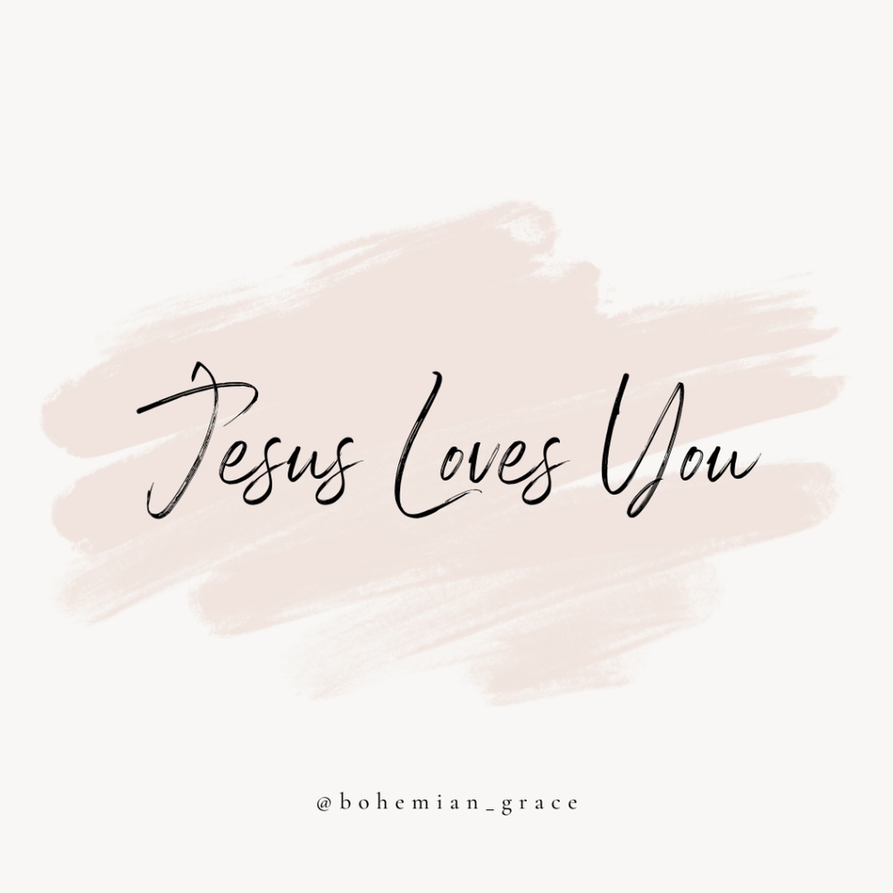 You are loved! 💕